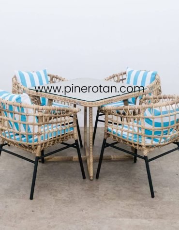 Set Meja Makan Outdoor - Fender DS - Mali AC