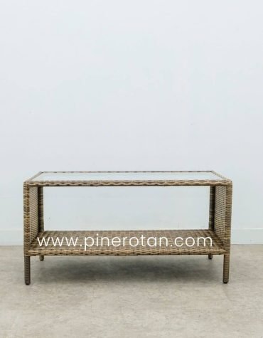 Meja Rotan Tamu - Fema CT - Palm Sugar
