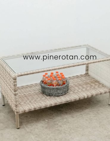 Meja Kopi Rotan Sintetis - Fema CT - Shisil