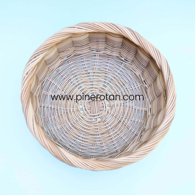 Basket Rotan Keranjang Vanity - Vanity Basket - Kobo Grey