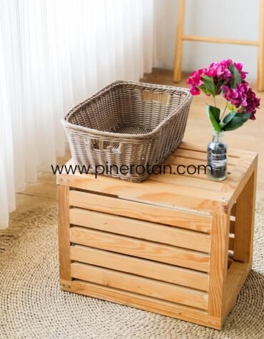 Keranjang Serbaguna Rotan Smart - Smart Basket - Brown
