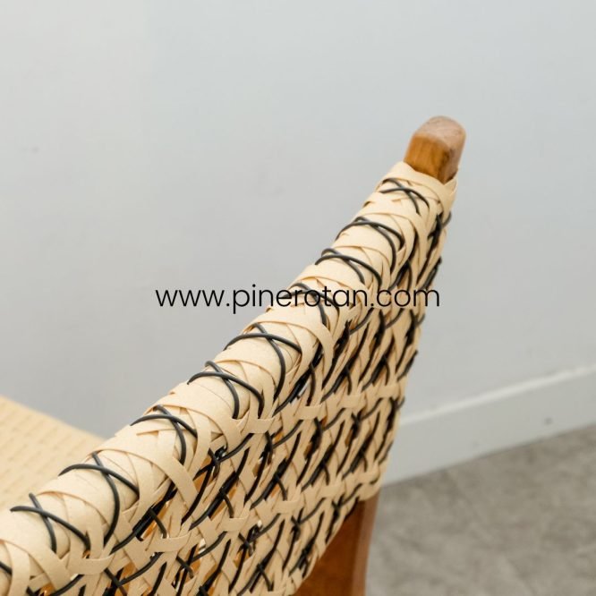 Kursi Makan Rotan Sintetis / Kursi Makan Kayu / Kursi Makan Minimalis – Prominade Chair - Euro Ask - Auro.