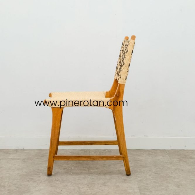 Kursi Makan Rotan Sintetis / Kursi Makan Kayu / Kursi Makan Minimalis – Prominade Chair - Euro Ask - Auro.