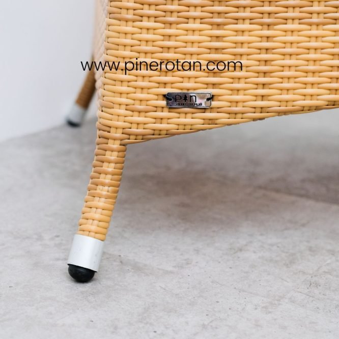 1 Set Meja Tamu Rotan Sintetis / Set Kursi Tamu Minimalis / Arthur Living Set 2.1.1 - Kenko Coffee Table