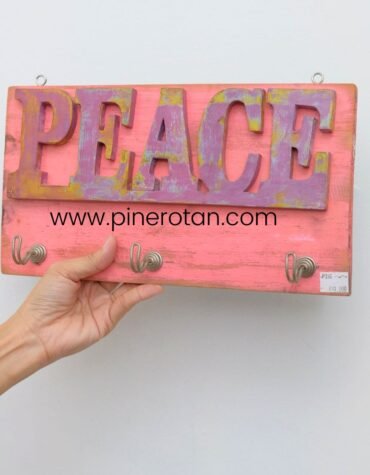 Walldeco Kayu Motivasi - Walldeco ‘PEACE’