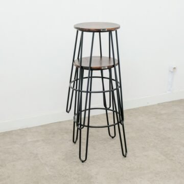 dorian round bar stool