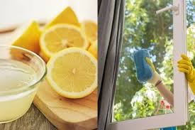 lemon untuk bersihkan kaca