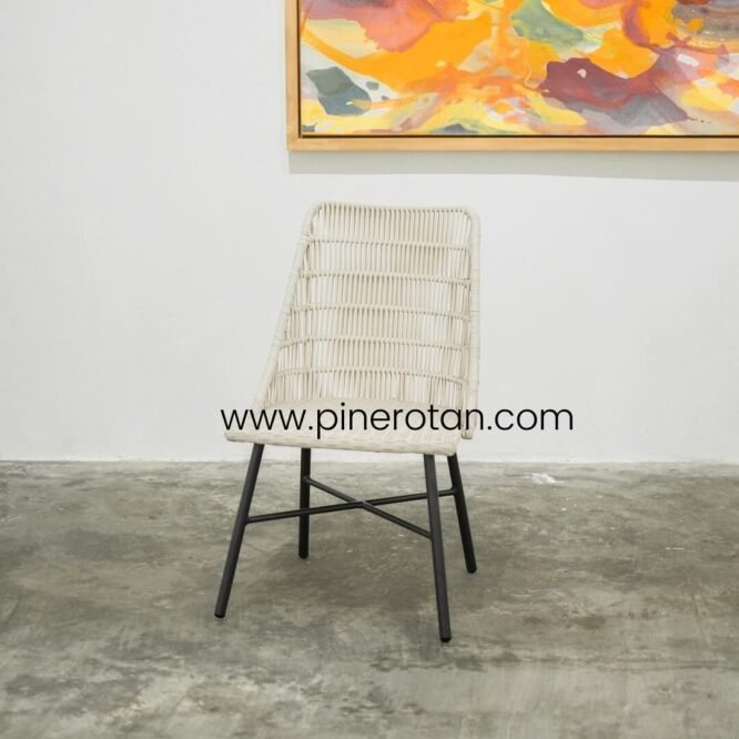 Kursi Rotan Sintetis Outdoor - Santiago Chair
