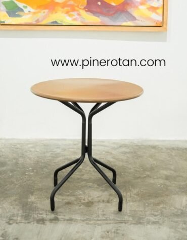 Meja Makan Minimalis Outdoor - Bottle Dining Table