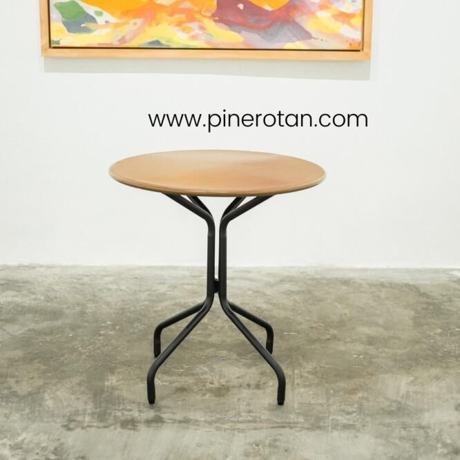 Meja Makan Minimalis Outdoor - Bottle Dining Table