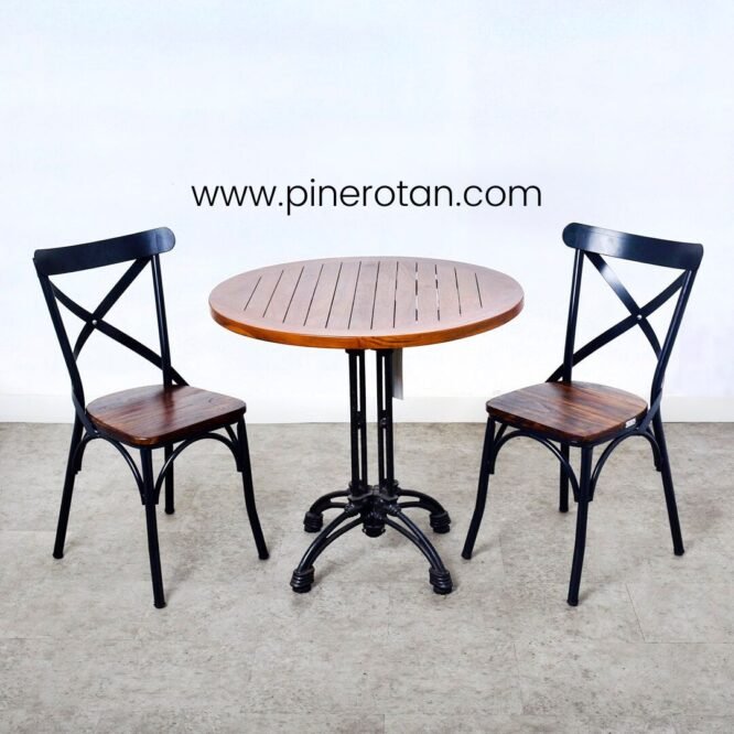 Kursi Meja Set Modern - Cakram Dining Set - Colony DC 2