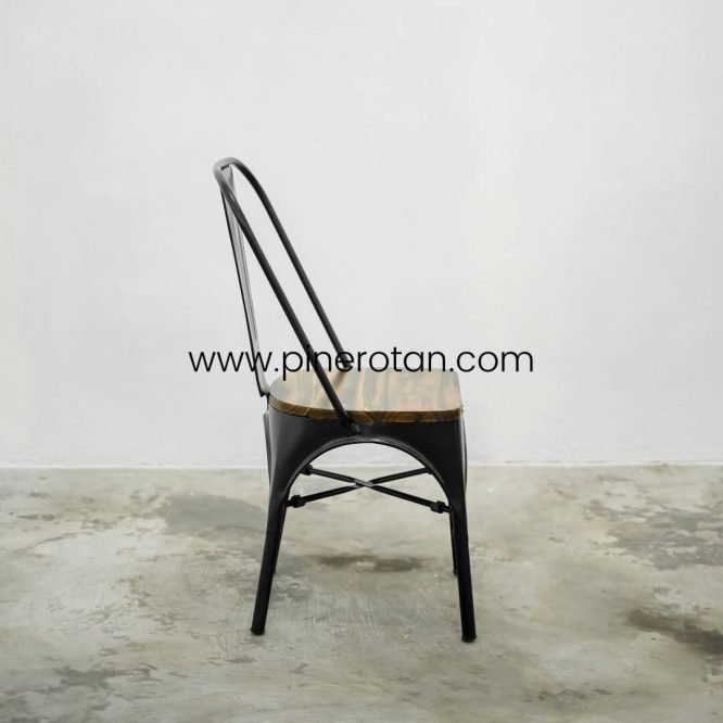 Kursi Cafe Minimalis Industrial - Lotus Dining Chair