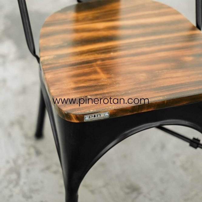 Kursi Cafe Minimalis Industrial - Lotus Dining Chair