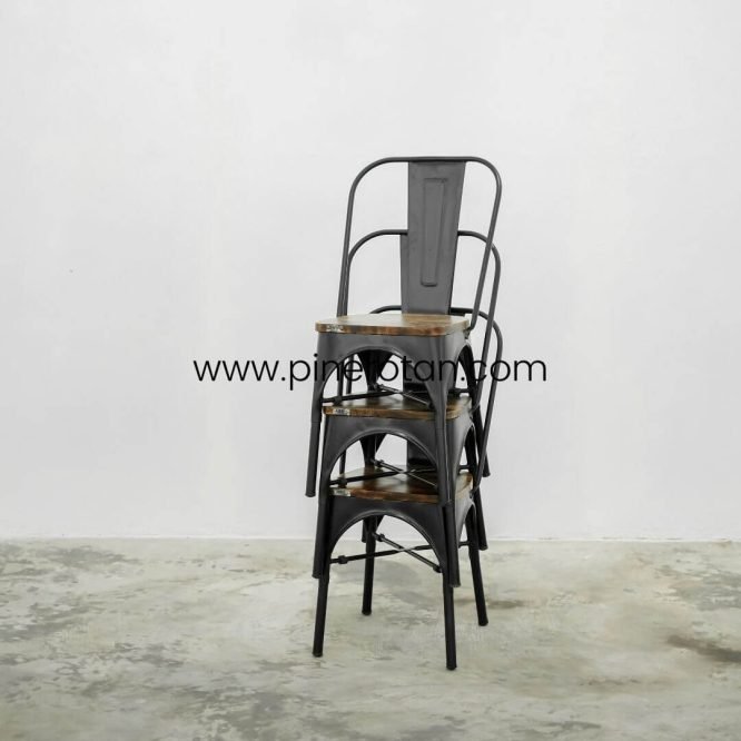 Kursi Cafe Minimalis Industrial - Lotus Dining Chair