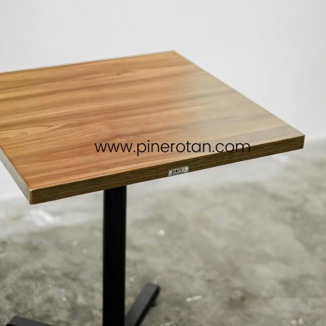 Meja HPL Kotak Dining - Eco Center Dining Table 60x60CM