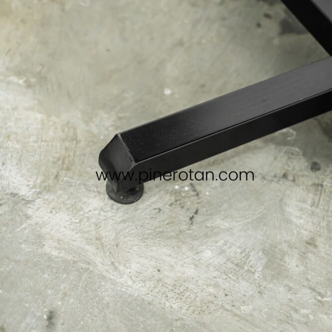 Meja Minimalis Kaki Alumunium - Eco Center Dining Table 80x80CM