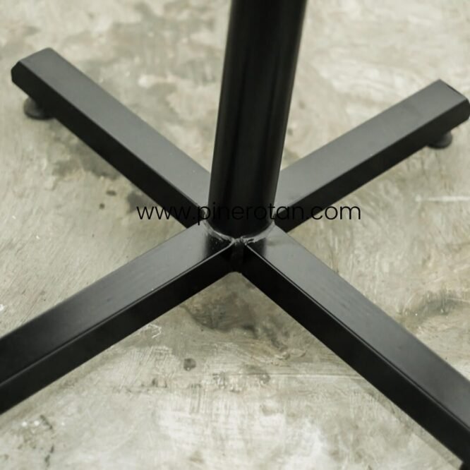 Meja Minimalis Kotak Pine - Eco Center Dining Table 80x80CM