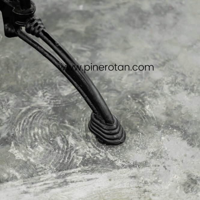Meja Resto Jati Alumunium - Harley Davidson Dining Table
