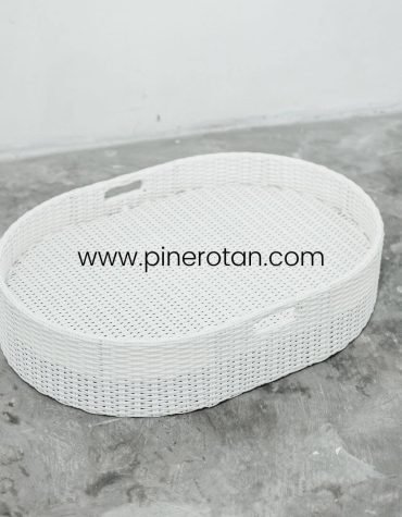 Nampan Apung Tray Breakfast - Toba Floating Tray - White