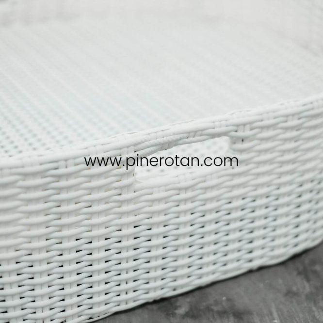 Nampan Apung Sintetis Rotan - Toba Floating Tray