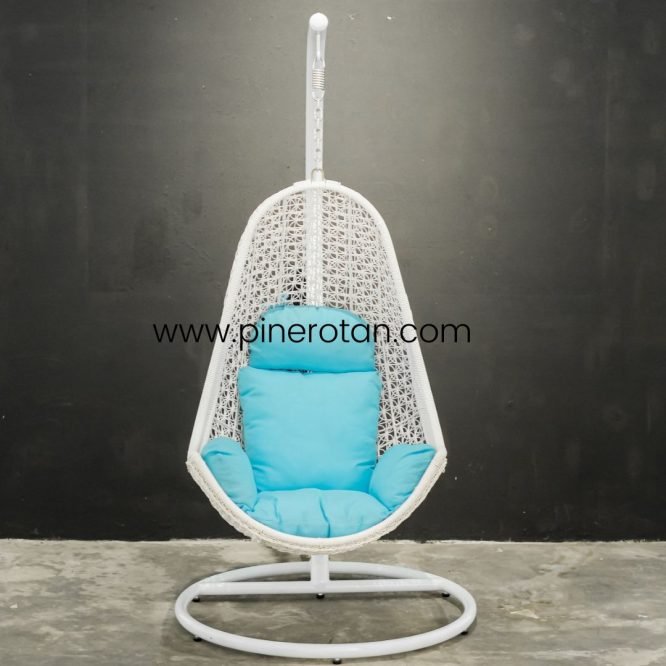 Ayunan Gantung Rotan - Orbit Hanging - White