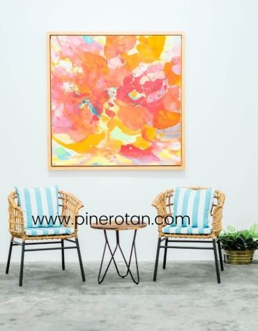 Meja Kursi Teras Modern - Mali Terrace Set - Milan Table