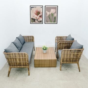 sofa anyaman rotan sintetis