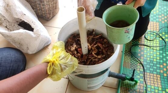 pembuatan pupuk kompos
