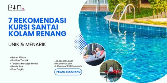 7 rekomendasi kursi santai kolam renang yang unik
