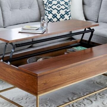 Coffee Table - 5 Rekomendasi Furnitur Multifungsi yang Wajib Kamu Miliki di Rumah Sempit