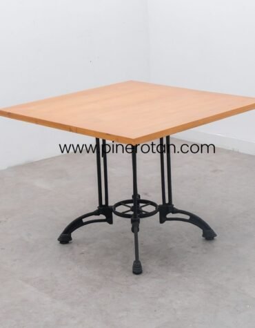 Meja Makan Kayu Jati - Harley Polos Dining Table