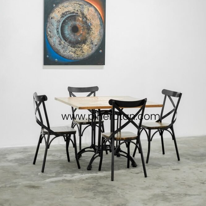 Set Meja Kursi Dining - Harley Dining Set - Colony DC
