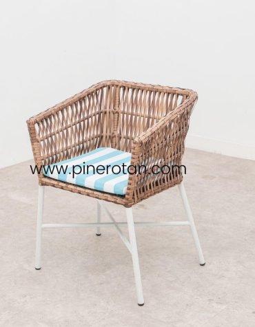 Outdoor Rattan Terrace Chair - Salute AC - RedPine