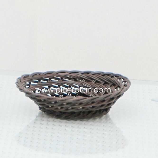 Piring Rotan Anyaman Sintetis