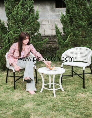Set Kursi Teras Outdoor -Jacky Terrace Set - Royal Side Table