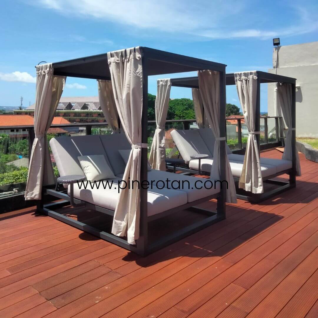 Cabana outdoor rotan sintetis - Four Point Hotel Kuta