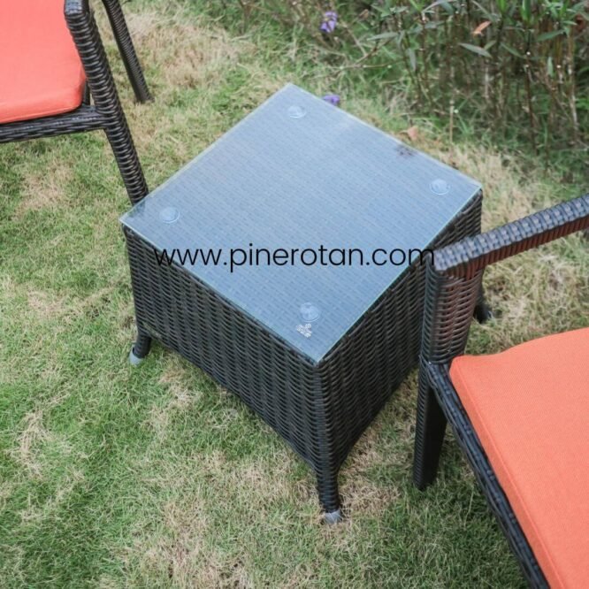 Kursi Outdoor Darkbrown Estetik - Kenko Side Table