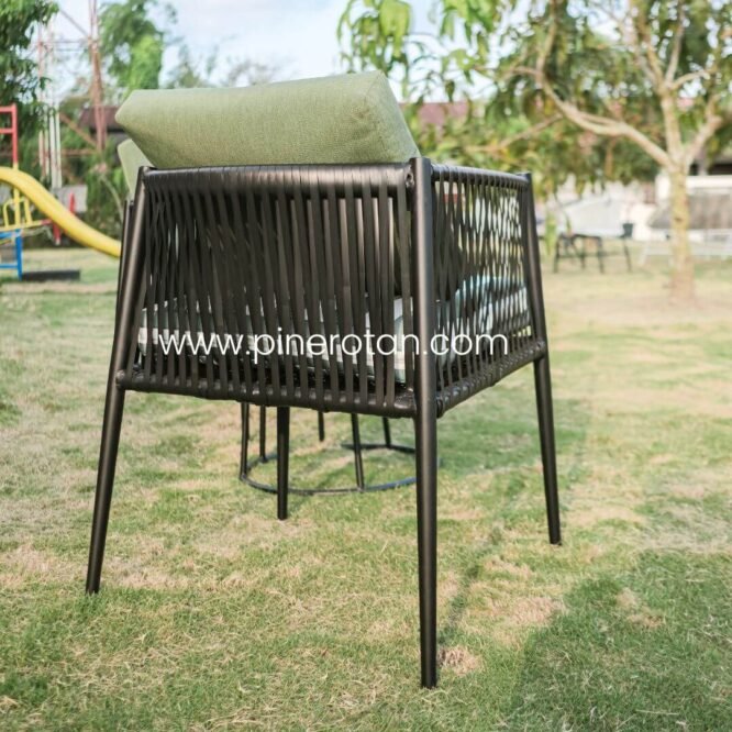 Kursi Outdoor Rotan Sintetis - Cherry Terrace Set - Maroko Side Table