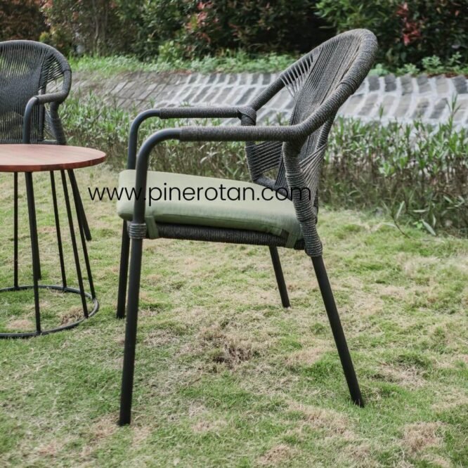 Kursi Teras Outdoor Rope - Pari Terrace Set - Maroko Side Table