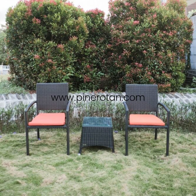 Kursi Teras Sintetis Rotan - Mexico Terrace Set