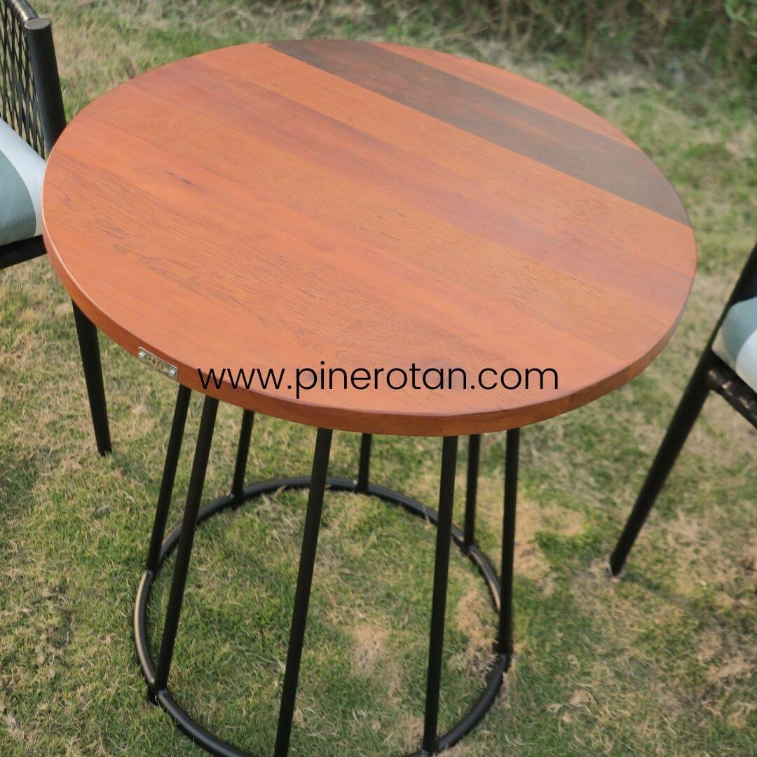 Meja Kayu Outdoor - Cherry Terrace Set - Maroko Coffee Table