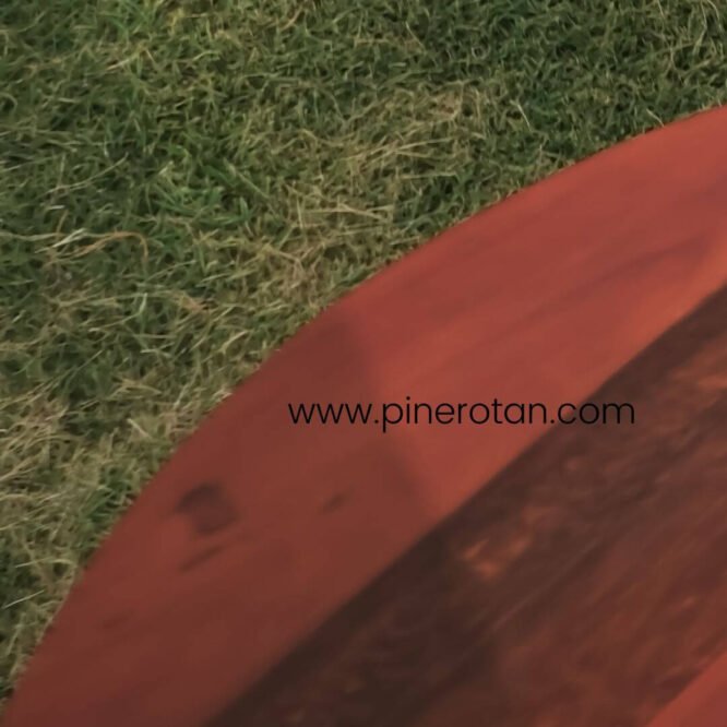 Meja Teras Kayu Outdoor - Maroko Side Table