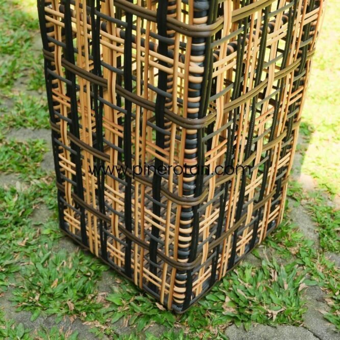 Wadah Payung Rotan Sintetis - Coin Umbrella Holder